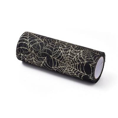 Spider Deco Mesh Ribbons