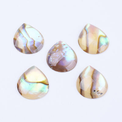 Natural Paua Shell Cabochons