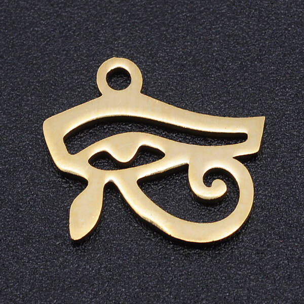 Ion Plating(IP) 304 Stainless Steel Laser Cut Charms