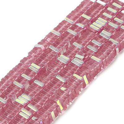 Electroplate Glass Beads Strands