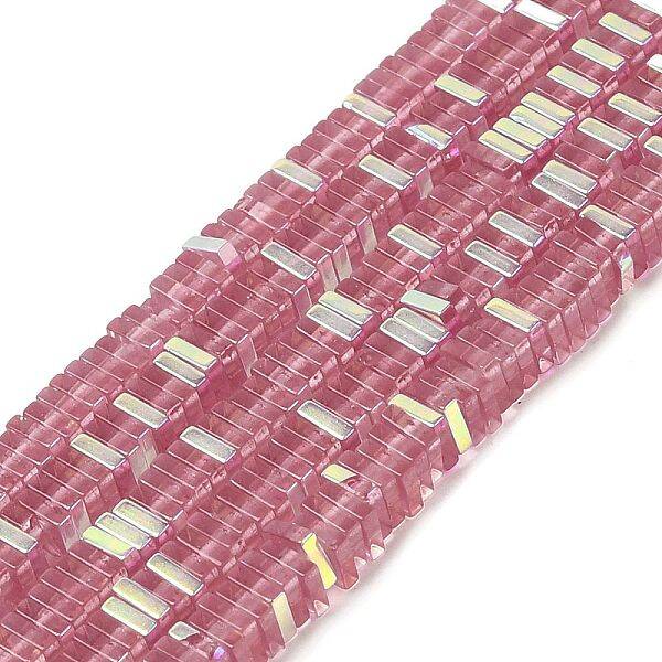 Electroplate Glass Beads Strands