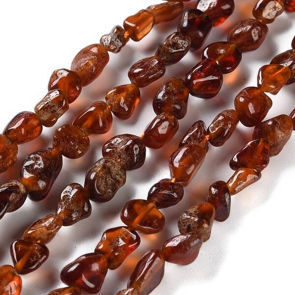 Natural Garnet Beads Strands