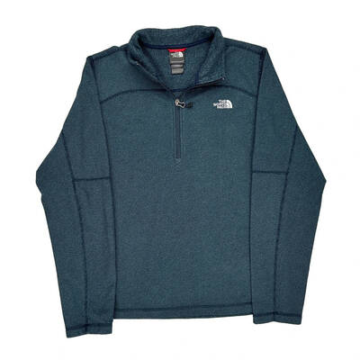 The North Face Fleece - Medium Blue Polyester | Size: medium