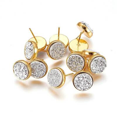 Druzy Resin Earrings