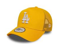 Yellow Mesh Embroidered 100% Cotton Trucker Hat with Adjustable Metal Buckle Back Closure, Lightweight & Durable, Unisex, Sui...