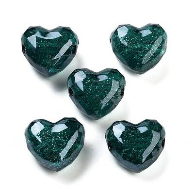 UV Plating Acrylic European Beads