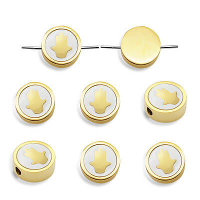 PVD Vacuum Plating 201 Stainless Steel Beads