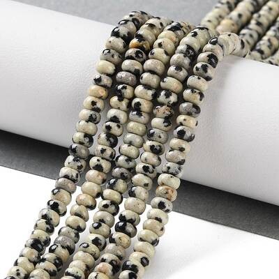 Natural Dalmatian Jasper Beads Strands