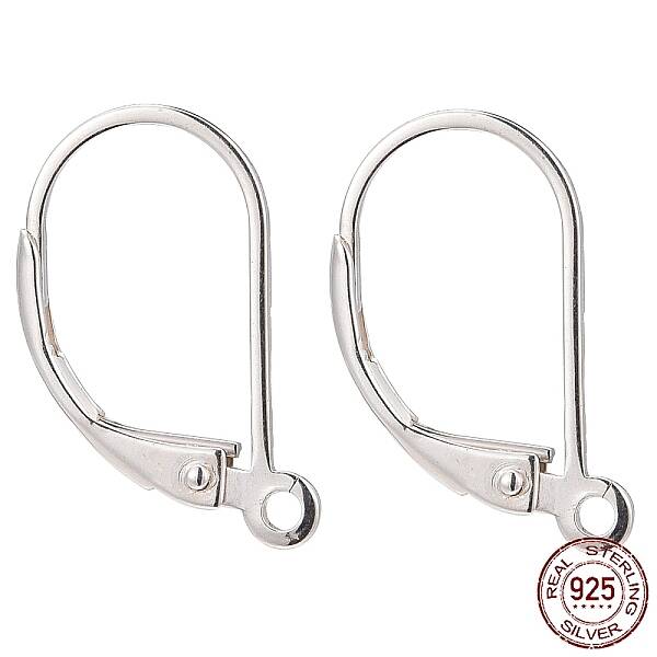 925 Sterling Silver Leverback Earring Findings