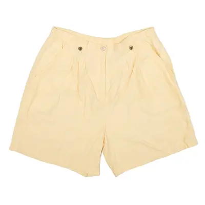 ERIKA & CO Casual Shorts Yellow Loose Womens L W31