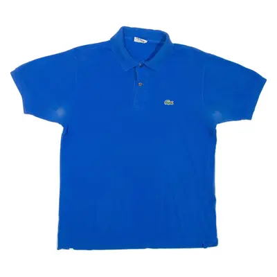 LACOSTE Mens Polo Shirt Blue M