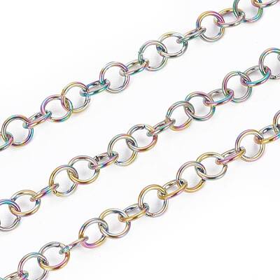 Ion Plating(IP) 304 Stainless Steel Rolo Chains