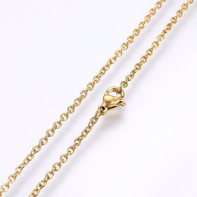 304 Stainless Steel Cable Chains Necklaces