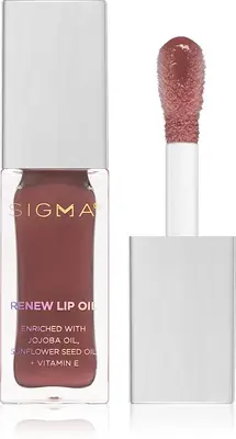 Sigma Beauty Renew Lip oil for hydration and shine color Tint 5.2 g