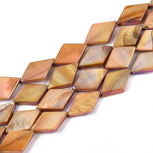 Dyed Natural Freshwater Shell Beads Strands