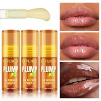 Long Lasting Lip Plumper, Moisturizing Lip Gloss, Glossy Lip Glaze Stick, Plumping Lip Oil Lip Stick for Girls & Women, Makeu...