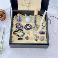 Various crystal combinations, colors, shapes, and materials, each set of crystals has its own unique features, making it a pe...