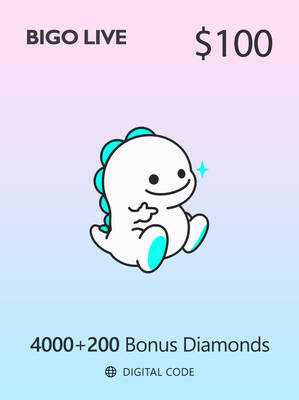 Bigo live 4000 + 200 Bonus Diamonds Global 100 USD | Others