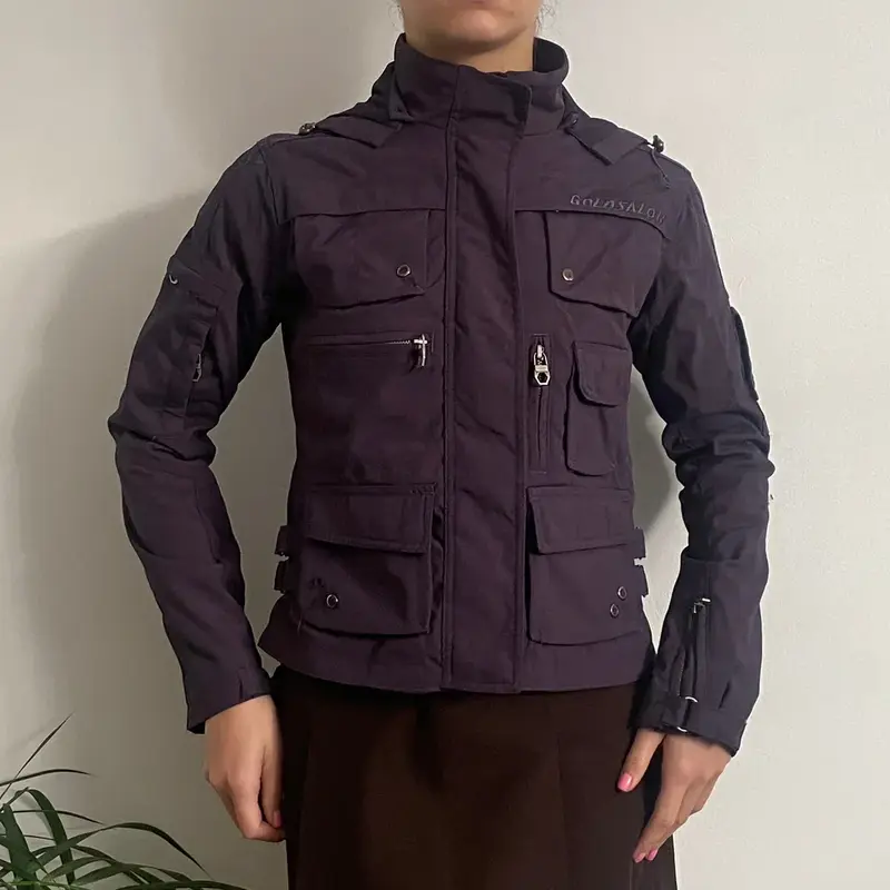 Bludeise Jacket - Small Blue Polyester