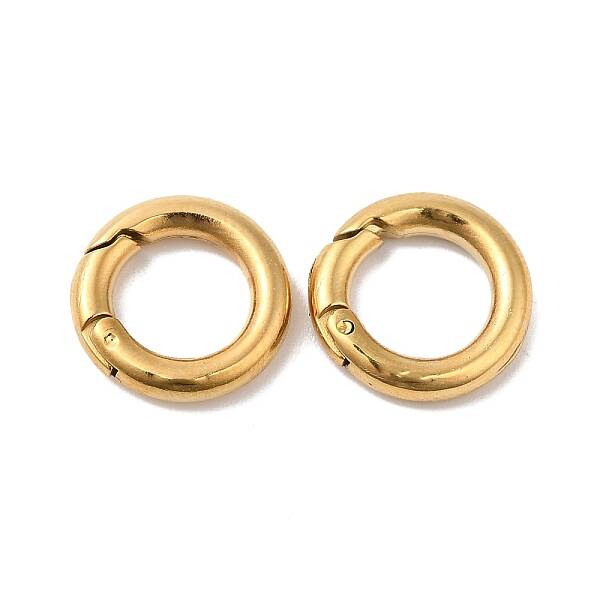 Ion Plating(IP) 304 Stainless Steel Spring Gate Ring