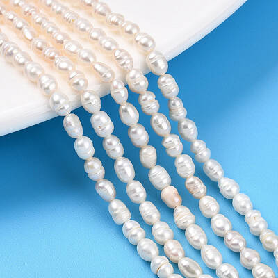 Natural Cultured Freshwater Pearl Beads Strands