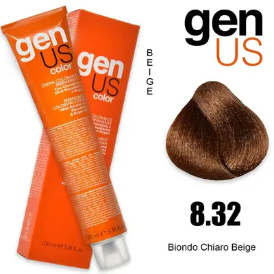 Crema Colorante Permanente Genus 100 Ml 8.32
