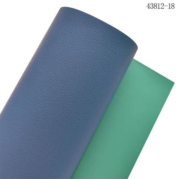 Two Tone PU Faux Leather Fabric
