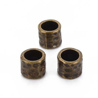 Tibetan Style Alloy European Beads