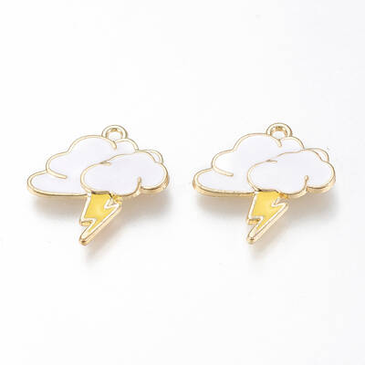 Alloy Enamel Pendants
