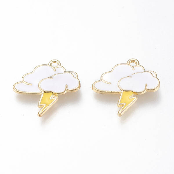 Alloy Enamel Pendants