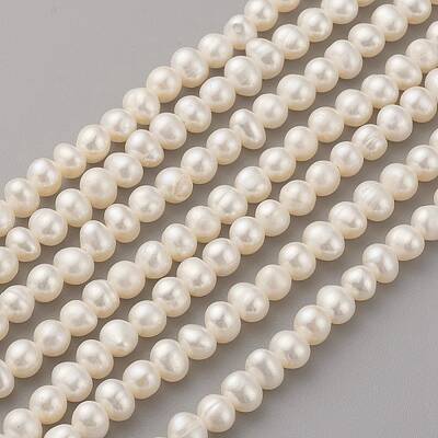 Natural Cultured Freshwater Pearl Beads Strands