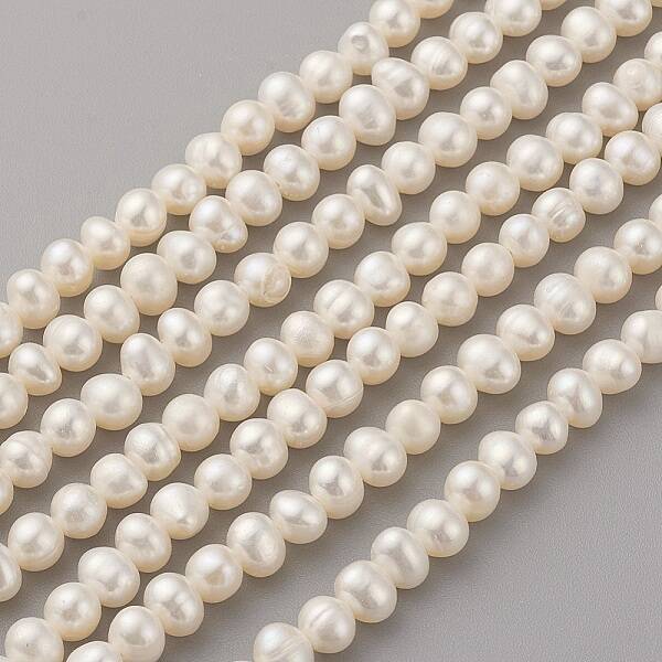 Natural Cultured Freshwater Pearl Beads Strands