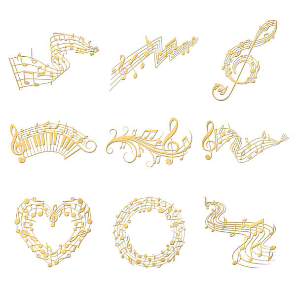 Nickel Decoration Stickers