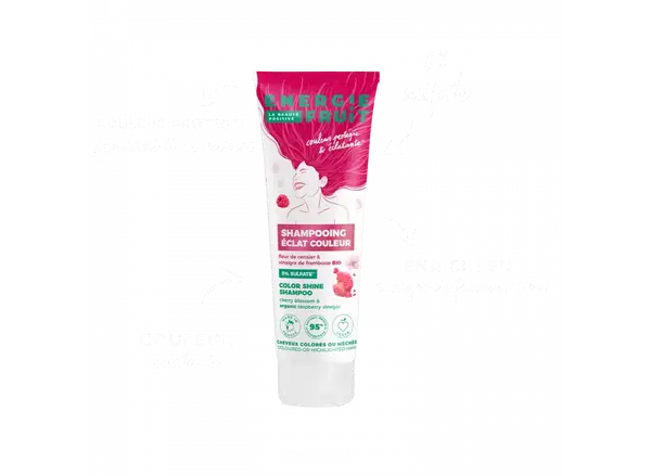 Energie Fruit Color Brightness Shampoo Without Sulphates Cherry Blossom & Organic Raspberry Vinegar Colored hair or highlight...