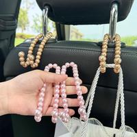 Car Seat Back Hook, 1 Pair Multifunctional Car Seat Back Hanger, Universal Car Interior Accessories for Women & Girls, Sturdy...