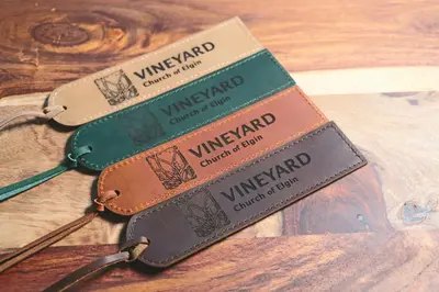 PERSONALIZED LEATHER BOOKMARK, Custom Quote Bookmark, Handmade Bookmark, Bookworm Gift, Anniversary Gift, Birthday Gift, Book...