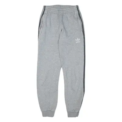 ADIDAS Womens Joggers Grey Tapered XS W22 L30