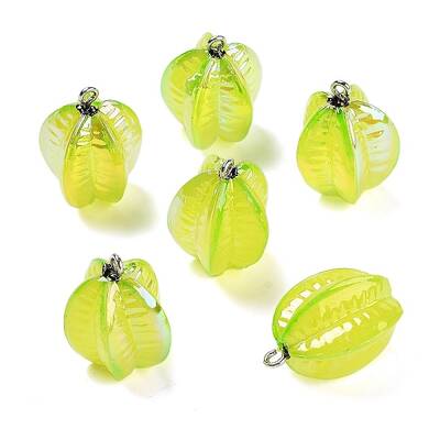 AB Color Resin Pendants