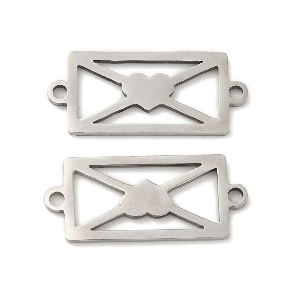 Tarnish Resistant 201 Stainless Steel Connector Charms