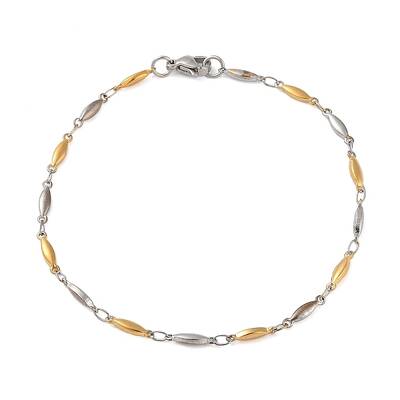 Stainless Steel Horse Eye Link Chain Bracelets for Women Men