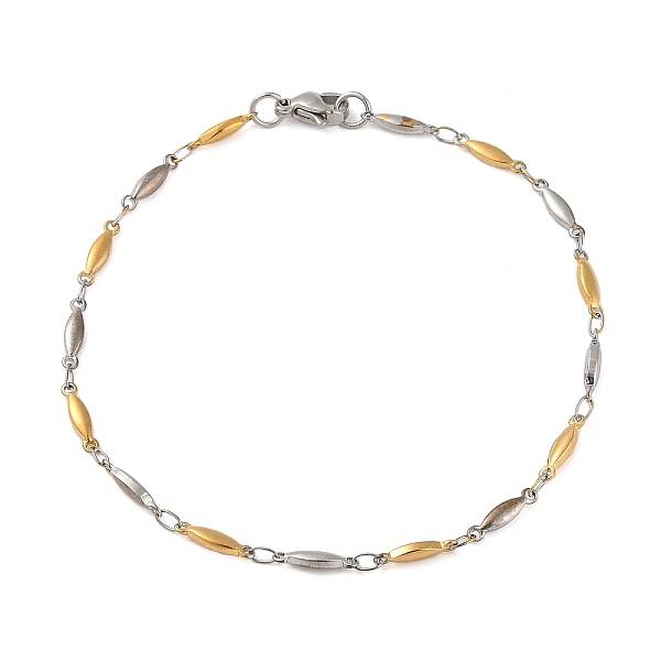 Stainless Steel Horse Eye Link Chain Bracelets for Women Men