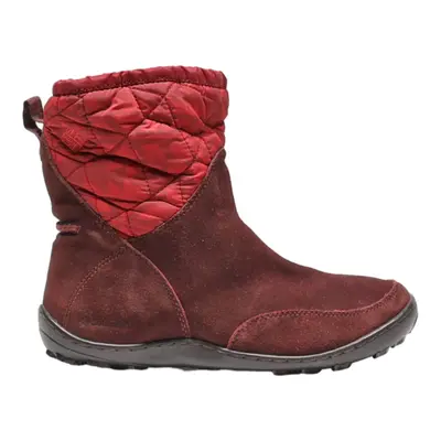 COLUMBIA Ankle Boots Maroon Synthetic Womens UK 5.5