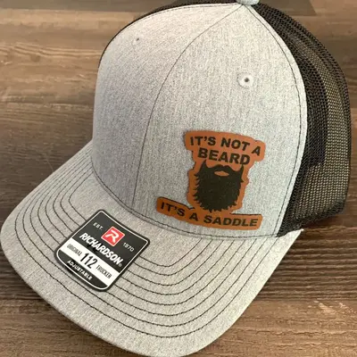 Not A Beard, A Saddle Hat - Richardson 112