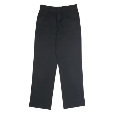 DICKIES Workwear Mens Trousers Black Regular Straight W32 L32