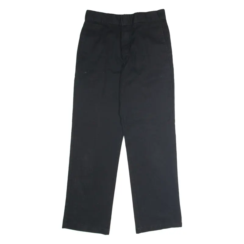 DICKIES Workwear Mens Trousers Black Regular Straight W32 L32