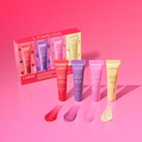 Laneige Mini Lip Glowy Balm Set, Hydrating and Glossy Tinted Lip Care with Shea Butter, Korean Skincare, Lightweight Moisturi...