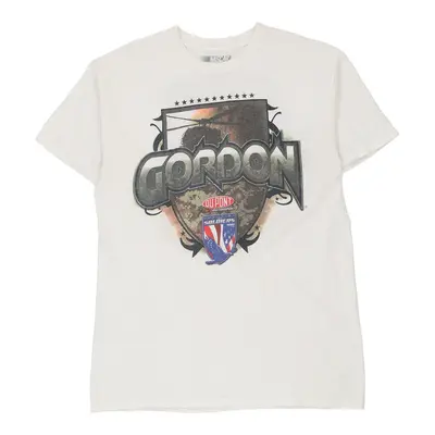 Jeff Gordon Nascar Nascar T-Shirt - Medium White Cotton