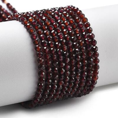 Natural Garnet Beads Strands