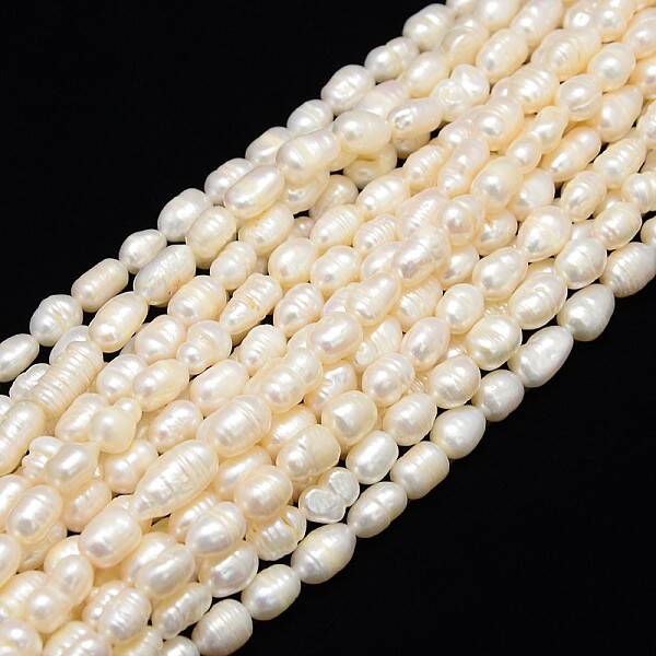 Natural Cultured Freshwater Pearl Beads Strands