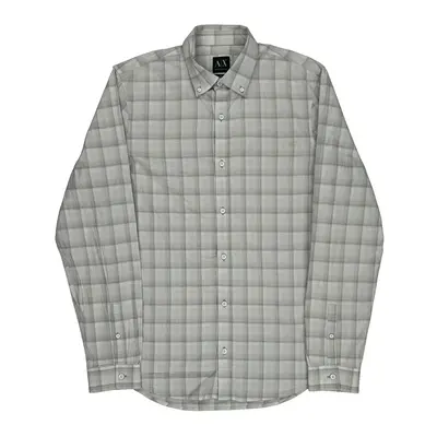 Armani Exchange Shirt - Small Grey Cotton